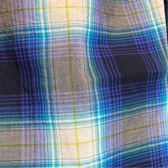 Thereabouts Blue Plaid Top Youth 2XL 20.5P NWT - Picture 2 of 9